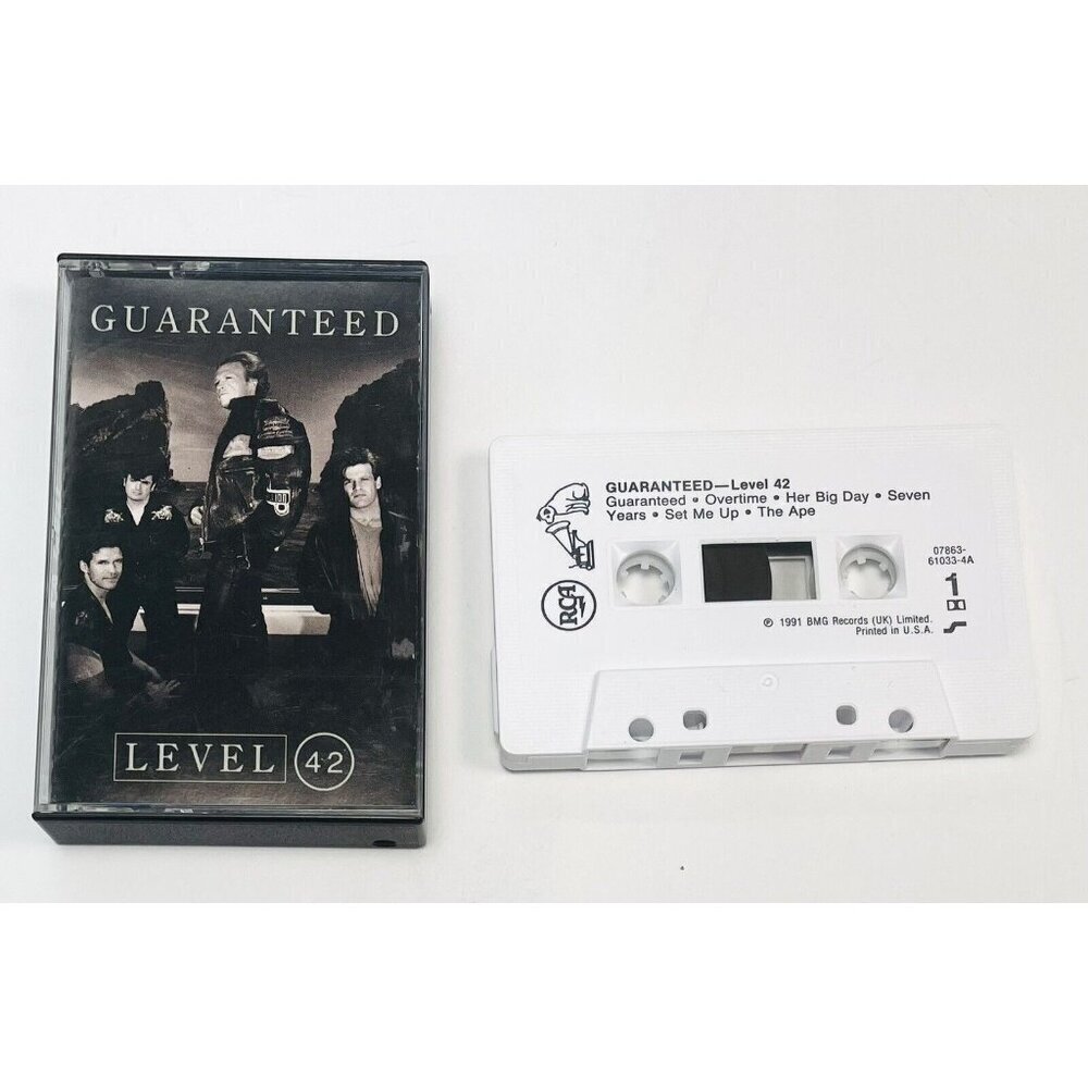 Guaranteed by Level 42 (Cassette, Feb-1992, RCA) Tested Works HTF EUC